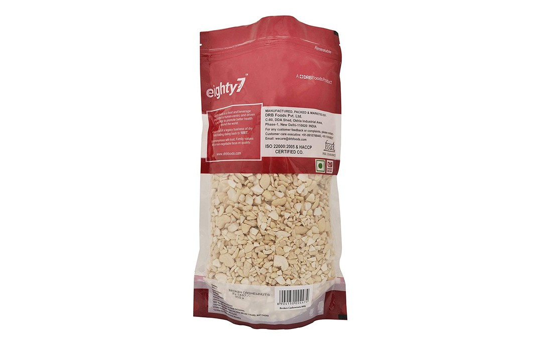 Eighty7 Broken Cashewnuts    Pack  900 grams